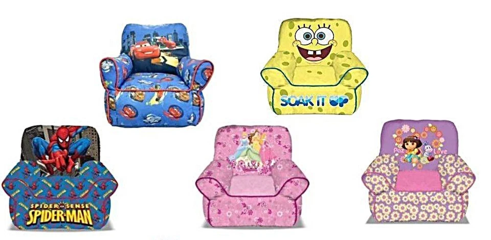 Disney and Nickelodeon Kids and Toddlers Bean Sofa Chair  - Image 1 of 1