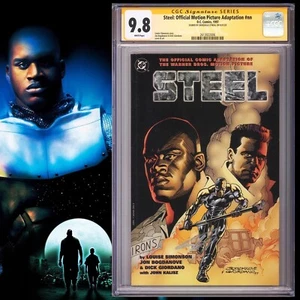 CGC 9.8 SS Steel Motion Picture Adaptation signed by Shaquille O'Neal Shaq 1997 - Picture 1 of 2