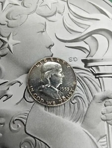 Silver 90% Franklin Half Dollar 1953- P Proof coin TP-8071 - Picture 1 of 2