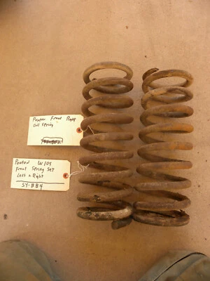 Mercedes Benz Ponton W105 W180 W128 Front Coil Spring Springs Set ....SY-BB4 Foto 1 de 4