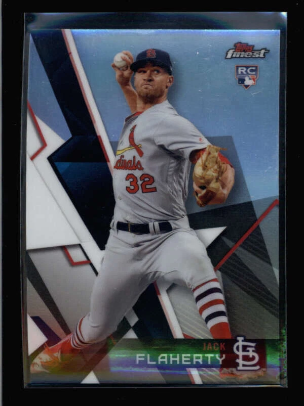 JACK FLAHERTY 2018 TOPPS FINEST #14 ROOKIE RC BA4535 - Image 1 of 1