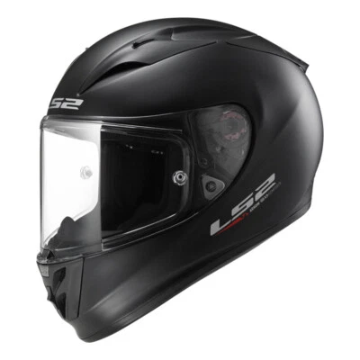 LS2 Arrow Evo Matte Black Full Face Street Helmet Adult Sizes SM, LG & 2XL - Image 1 of 2