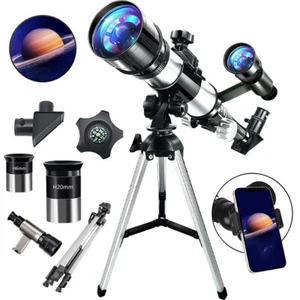 Teleskop Profi 50mm Blende Refraktor Teleskope für Astronomie Anfänger - Bild 1 von 15
