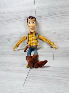 Disney Pixar Toy Story Sheriff Woody 16" Pull String Doll No Hat Cowboy - Picture 1 of 10