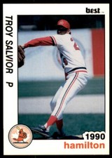 1990 Best Troy Salvior Hamilton Redbirds #10