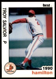 1990 Best Troy Salvior Hamilton Redbirds #10