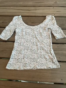 Mudd Vintage Shirt Light Blue Size Small - Picture 1 of 3