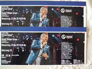 2 x ROLAND KAISER - Die Arena-Tour | Oberhausen | 22.05.2025 | TOP PLÄTZE - Bild 1 von 2