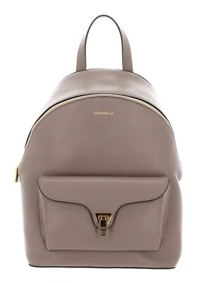 COCCINELLE Backpack Grained Leather Warm Taupe - Bild 1 von 4