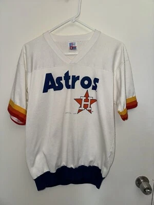 Harsh Inc. 复古 Houston Astros 短袖套衫 L — 第 1/4 张图片