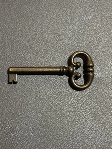 Universal Skelett Möbel Schrank Schlüssel in brünierter Bronze 1 1/2" Schaft - Bild 1 von 3