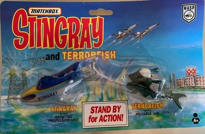 Vintage Matchbox Stingray and TerrorFish Set - Image 1 of 4