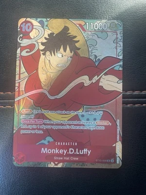 Monkey.D.Luffy (English Version 1st Anniversary Set) ST10-006  Promo NM - Image 1 of 3