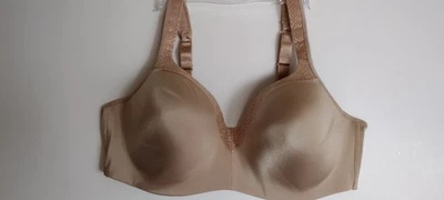 Sujetador con aros Playtex Secrets talla 44D estilo #4823 - ALMOHADILLA LIGERA BALCONETTE BEIGE Foto 1 de 4