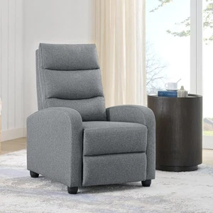 Recliner Chair for Adults Push Back Armchair Home Theater Seating with Lumbar... - Picture 1 of 4