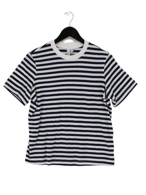 & Other Stories Women's T-Shirt XS Blue 100% Cotton Basic - Image 1 of 4