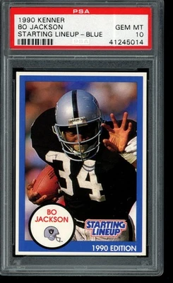 1990 Kenner Starting Lineup Cards Bo Jackson Los Angeles Raiders - Image 1 of 2