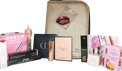 14 Pc Luxury Lipstick Lot Gucci Dior Tom Ford Kylie Jeffree Star MAC & MORE NEW! - Image 1 of 4