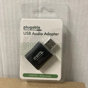 Adattatore audio USB collegabile 3,5 mm altoparlante-cuffie e microfono jack podcast - Foto 1 di 2