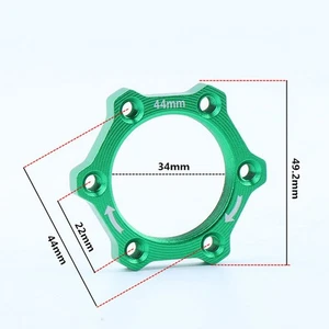 Brida Base Freno Disco Brida 15g 17.5g 44/48mm 6 Pernos Aleación Aluminio - Imagen 1 de 39