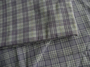 Lenzuolo contadino 1 copripiumino e 1 cuscino cotone intrecciato a quadri EM2 - Foto 1 di 5