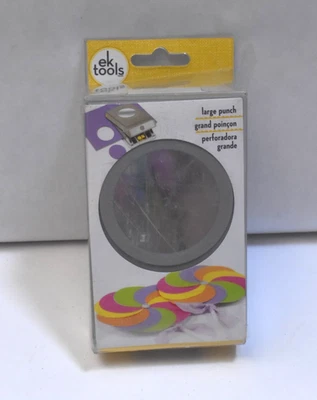 Пробойник бумажный EK Tools большой многоцветный прецизионный 2 дюйма круг E5430151 - Изображение 1 из 4