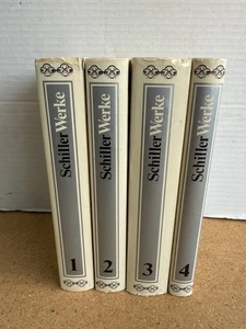LOT OF 4 Schiller Werke in vier Banden Books Vol. 1-4, 1983 - Bild 1 von 4