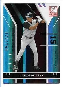 Carlos Beltran 2004 Donruss Elite Turn of the Century #31 /750 - Royals - Picture 1 of 2