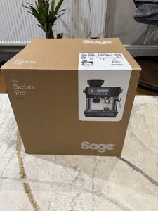 Sage Barista Pro Bean to Cup Coffee Machine in Black Stainless Steel, SES878BST - Picture 1 of 10