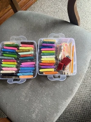 Polymer Clay Kit 44 Colors,Modeling Clay for Crafters Bake To harden - Image 1 of 4