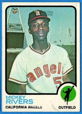 1973 年 Topps 米奇河加州天使 #597 — 第 1/2 张图片