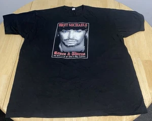 Bret Michaels (Poison) Shirt - Roses and Thorn Book Promo - Men’s XL -Preowned - Picture 1 of 8