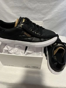 Zapatillas Guess Talla 6.5 Negras Tejidas Nuevas - Imagen 1 de 10