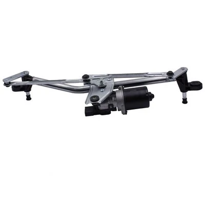 Wiper Linkage Windscreen Cleaning With Motor Front For Lancia Ypsilon 843 03-11 - Image 1 of 4