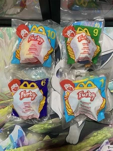 Furby McDonald's Happy Meal Toy 2000 Vintage Keychains (Lot of 4) - Picture 1 of 2