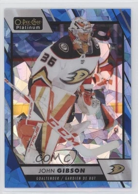 2023-24 O-Pee-Chee Platinum Blue Fragments /125 John Gibson #116 - Image 1 of 2