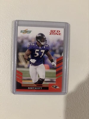 2007 Score Football Bart Scott Red Zone Parallel 1/120 - Image 1 of 2