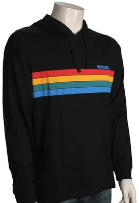 Pulôver com capuz Rip Curl New Surf Revival - Preto - Novo - Imagem 1 de 2