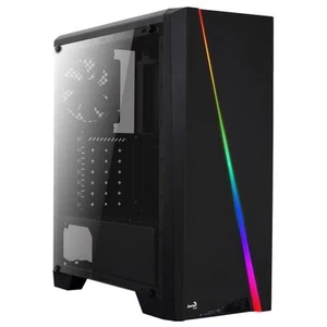 Aerocool Cylon Midi Tower Micro ATX PC Gaming Gehäuse Seitenfenster Window Acryl - Bild 1 von 9