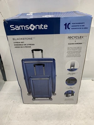 Samsonite Blackstone 2-piece 27" & 20" Hardside Luggage Set - Blue - Image 1 of 4
