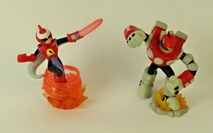 2 - Mega Man NT Warrior - Magnet Man / Protoman Mini Action Figuren Mattel 2004 - Bild 1 von 4