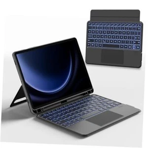  Detachable Keyboard Cases for 12.4-inch Samsung Galaxy Tab Dark Black - Picture 1 of 8