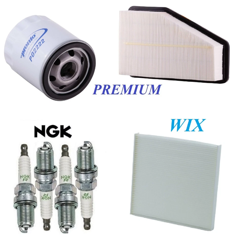 Tune Up Kit Filters Spark Plugs For JEEP CHEROKEE L4 2.4L 2023 - Image 1 of 1