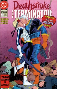 Deathstroke The Teminator #11 NM 1992 Nichols DC Comics * Kostenloser Versand mit 35 $ Combo - Bild 1 von 3