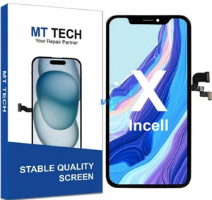 TOUCHSCREEN LCD DISPLAY "ORIGINAL INCELL" APPLE iPhone X SCHERMO FRAME COMPLETO - Foto 1 di 3