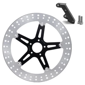 Floating 15" Big Brake Front Rotor Bracket For Harley Softail FatBoy FLSTF 00-14 - Bild 1 von 7