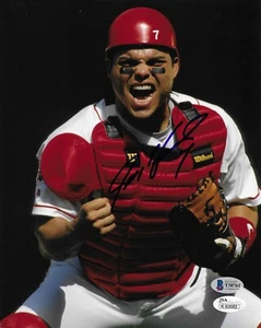 Ivan Rodriguez Texas Rangers Signed 8x10 Photo Autographed BAS COA JSA HOF T61 - Picture 1 of 2