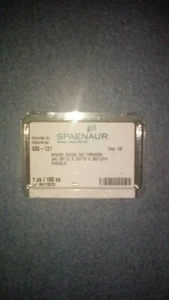 SPAENAUR 100 piezas Espaciador redondo fenólico 0,125" x 0,250" x 0,250" no roscado - Imagen 1 de 2