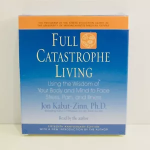 Full Catastrophe Living Audio Book Jon Kabat Zinn Mindfulness Meditation Health - Picture 1 of 6