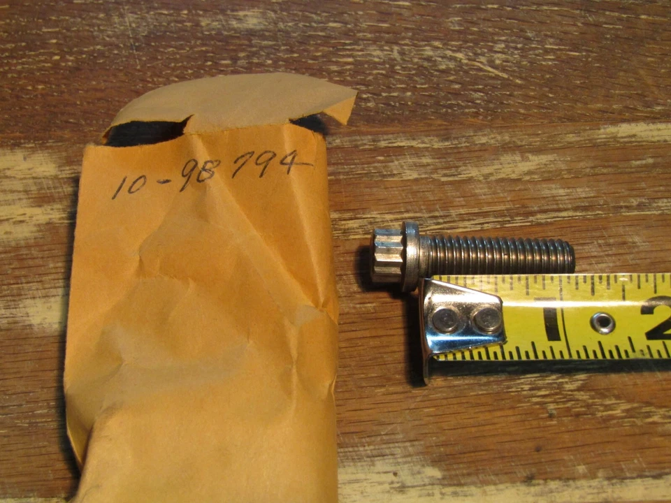 Mercury MerCruiser 10-98794 OEM 3/8" X 1-1/8” 12 Point Flange Screw FREE S&H - Image 1 of 1